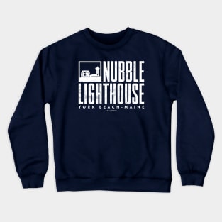 Nubble Lighthouse - York Beach Maine Crewneck Sweatshirt